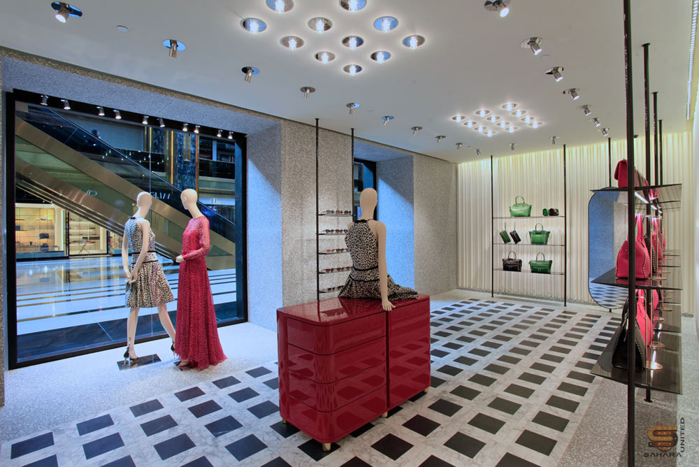 Valentino at Prestige Area, Avenues Mall
